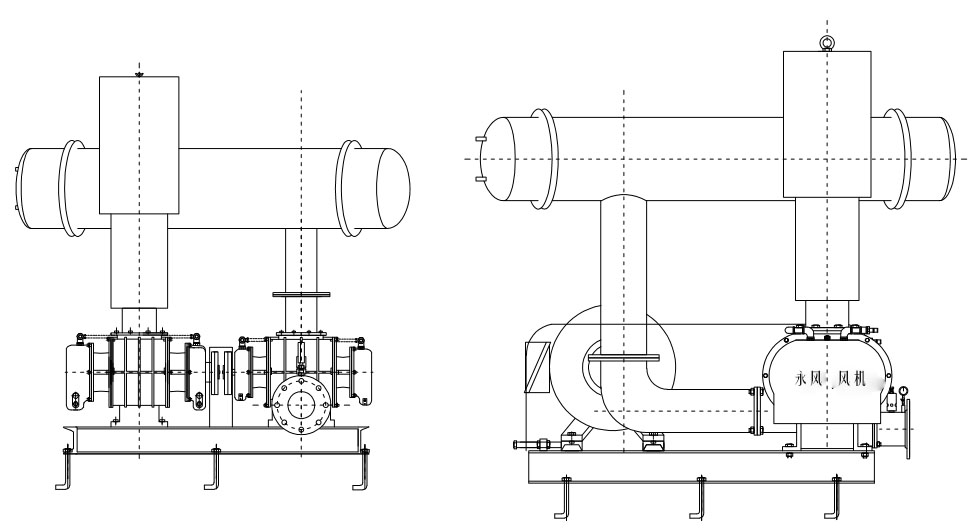雙 串聯羅茨鼓風機